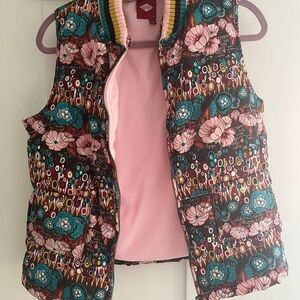 Oilily Floral Puffer Vest